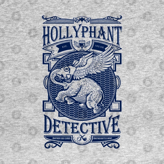 Hollyphant Detective - blue by Milmino